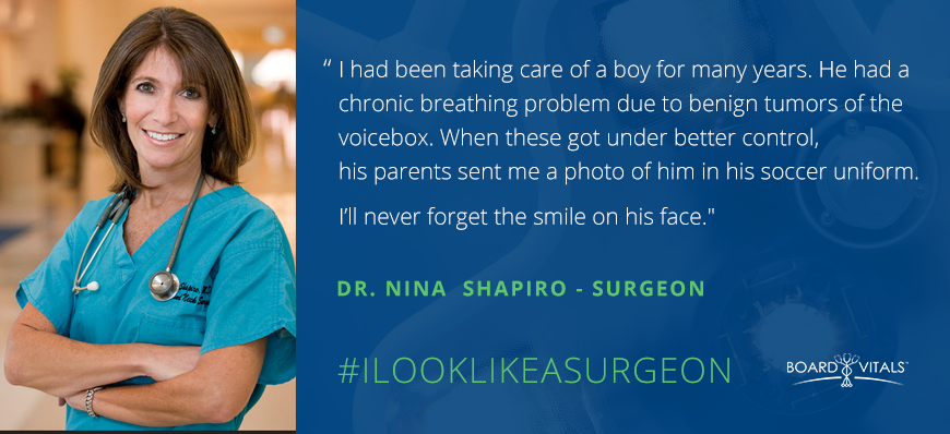 I Look Like A Surgeon: Nina Shapiro