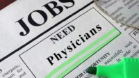 physician shortages newspaper job advert