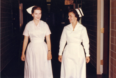 nurse uniforms in 1962