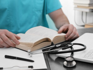 studying for medical board exams