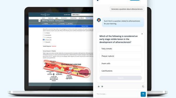 Claire AI BoardVitals generate questions feature